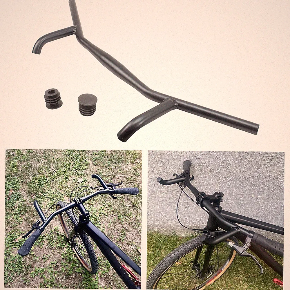 Touring Bike Handlebar Bicycle Handlebar for Long Time Riding Practical Easy to